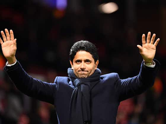 Article image:PSG president Nasser Al-Khelaifi takes a thinly-veiled dig at Barcelona
