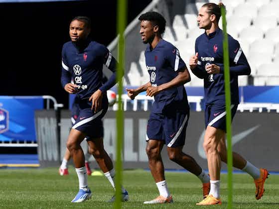 Imagem do artigo:Bradley Barcola in, Christoper Nkunku and Kingsley Coman out? France’s Didier Deschamps facing selection headache ahead of Euro 2024
