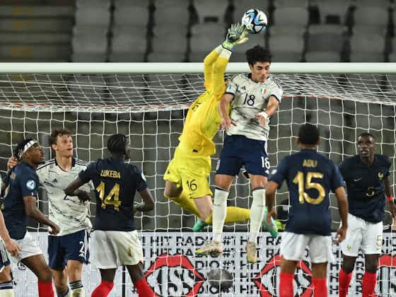Article image:Lucas Chevalier on France’s U21 Euros exit: “We were maybe less combative than Ukraine.”