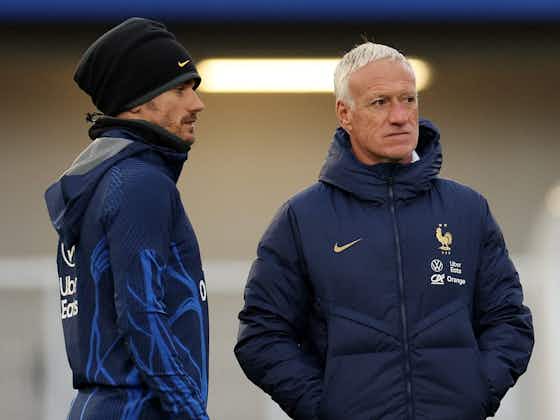 Article image:France’s Didier Deschamps to stick with 4-man defense