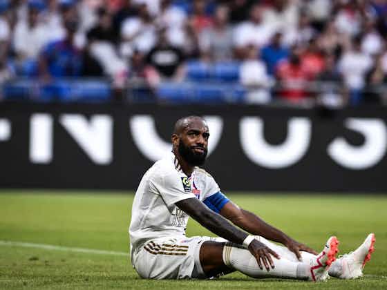 Article image:Alexandre Lacazette absent for Lyon against Lens due to injury