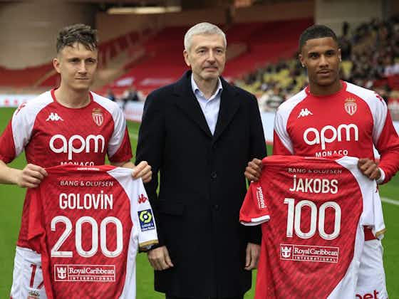 Article image:AS Monaco’s Aleksandr Golovin and Ismail Jakobs unlikely to play again this season