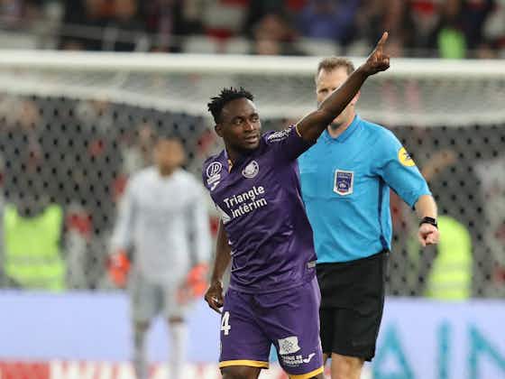 Article image:Firmin Mubele “uninterested” in returning to Toulouse from his loan if they are relegated