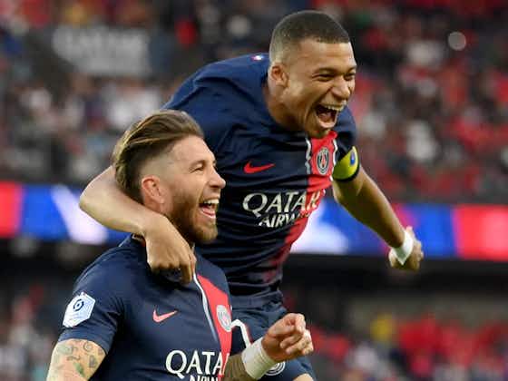 Article image:Kylian Mbappé discussing Real Madrid move with Sergio Ramos