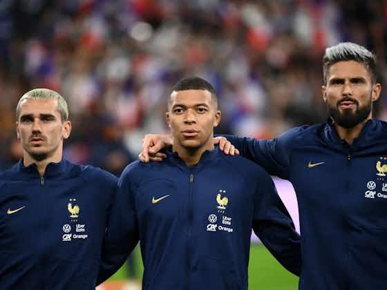 Article image:Thierry Henry hopes to call up Kylian Mbappé, Olivier Giroud and Antoine Griezmann for France at the Olympics