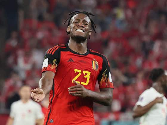Article image:Michy Batshuayi: It was not the best from Belgium tonight, but I am sure that we will get stronger and stronger in this competition