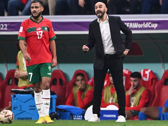 Article image:Morocco boss Walid Regragui: “I told my players that France were the worst team in the World Cup knockouts.”