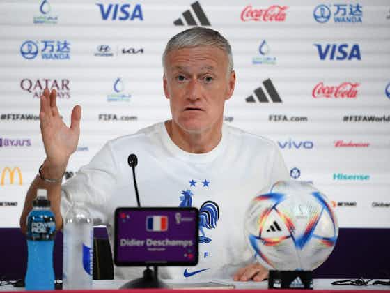 Article image:Didier Deschamps on not calling up Karim Benzema replacement: “We have what we need.”