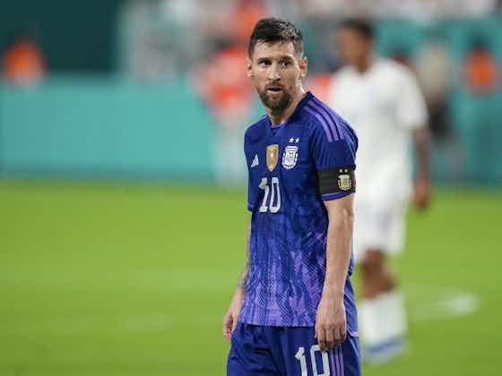 Article image:Lionel Messi could miss Jamaica friendly due to illness