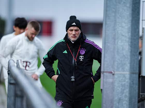 Article image:Thomas Tuchel calls all Bayern Munich fans to get behind the side ahead of their Champions League clash against Arsenal