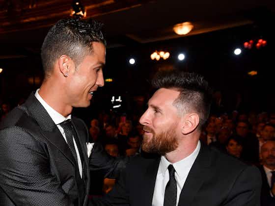 Gambar artikel:Cristiano Ronaldo or Lionel Messi? Bayern Munich’s Jamal Musiala shares his opinion