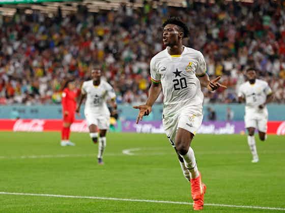 Article image:Borussia Dortmund target Mohammed Kudus impresses for Ghana at the World Cup