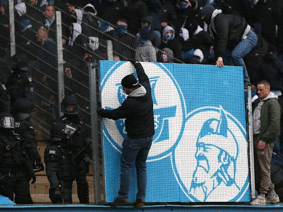 Article image:Hansa Rostock want to increase stadium security after clashes against Schalke 04