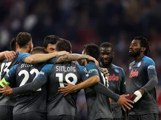 Article image:Napoli make history in dominating Ajax win