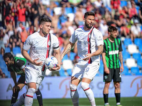 Article image:PLAYER RATINGS | Sassuolo 3-3 Milan