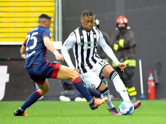 Article image:Spurs loanee Destiny Udogie reveals why Udinese are third in Serie A