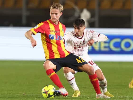 Article image:Lecce reject Southampton’s offer for Morten Hjulmand