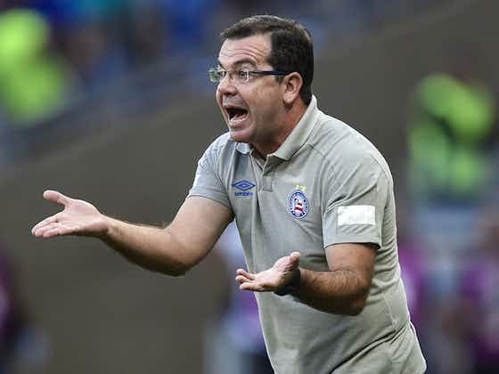 Imagem do artigo:Enderson Moreira queria a vitória e cita “empate amargo” do Bahia contra o Grêmio