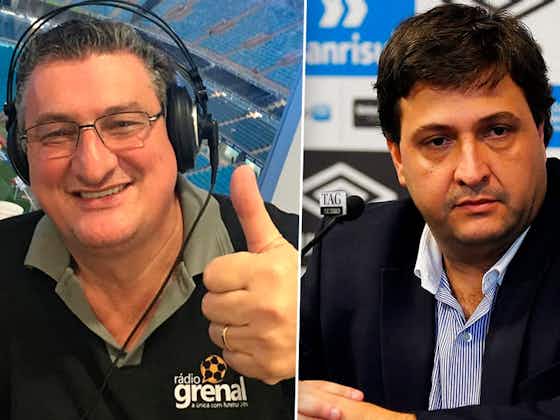 Imagem do artigo:Villasanti vendido? Presidente do Grêmio desmente jornalista em rede social