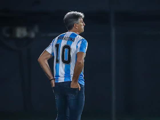 Imagem do artigo:Renato dedica vitória do Grêmio à Maradona: “Grande amigo que perdi”