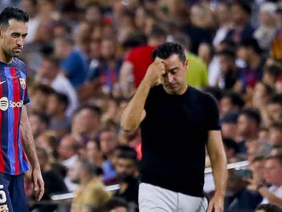 Imagen del artículo:Barcelona de mal en peor, Xavi se la juega en la Copa.