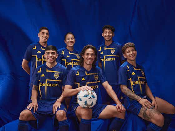 Imagen del artículo:Boca Juniors lanzó su nueva camiseta, inspirada en la bandera de Suecia, origen de sus colores