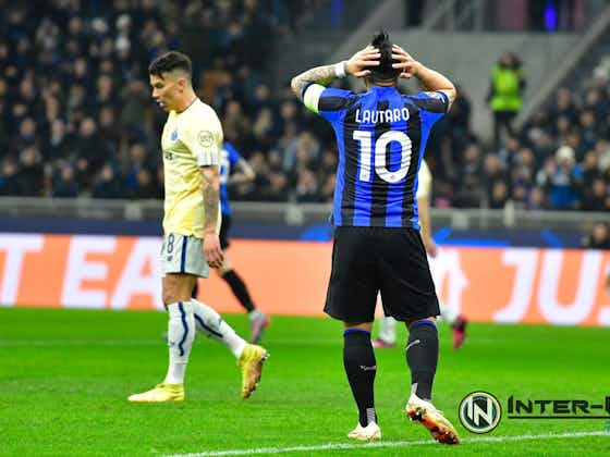 Immagine dell'articolo:Lautaro Martinez anche in Inter-Juventus continua il momento no
