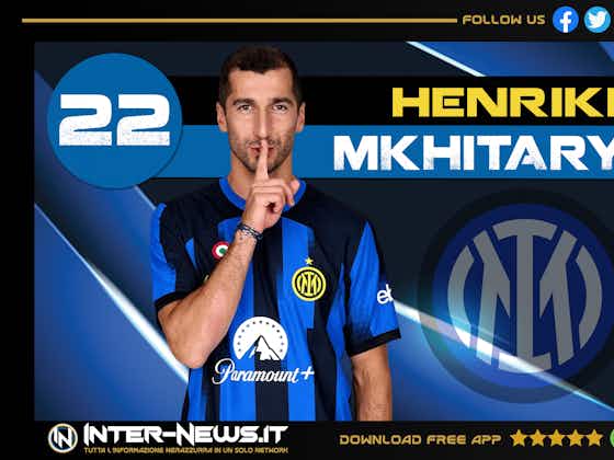 Imagen del artículo:Mkhitaryan in Milan-Inter va veramente come un treno