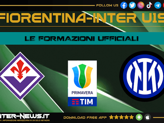 Immagine dell'articolo:Fiorentina-Inter Primavera, le formazioni ufficiali: per Chivu cambio forzato