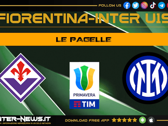 Article image:Fiorentina-Inter Primavera 1-2, pagelle: due centrocampisti MVP!