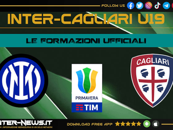 Article image:Inter-Cagliari Primavera, le formazioni ufficiali: Chivu ne cambia tre