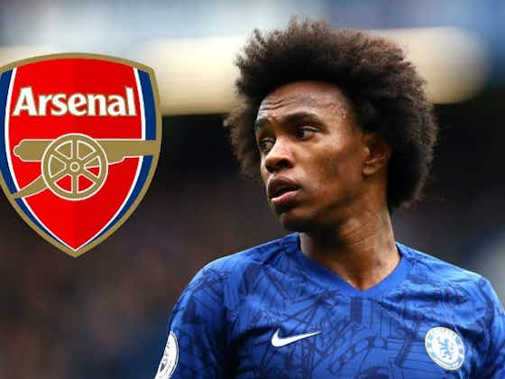 Article image:Image: Willian bids goodbye to Chelsea ahead of expected Arsenal move