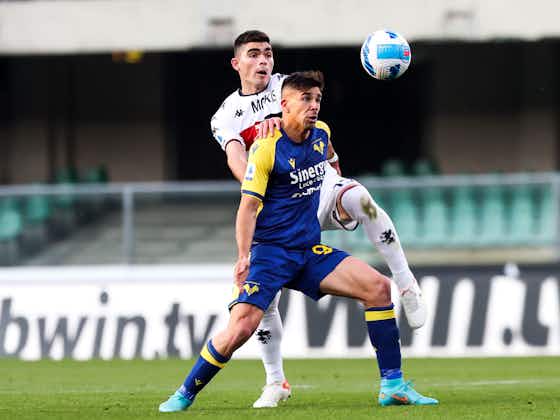 Image de l'article :La Juventus défie le Napoli pour s’offrir l’attaquant de Vérone Giovanni Simeone