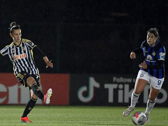 Imagem do artigo:Poule Scudetto | Juventus Women-Inter Women | Il tabellino