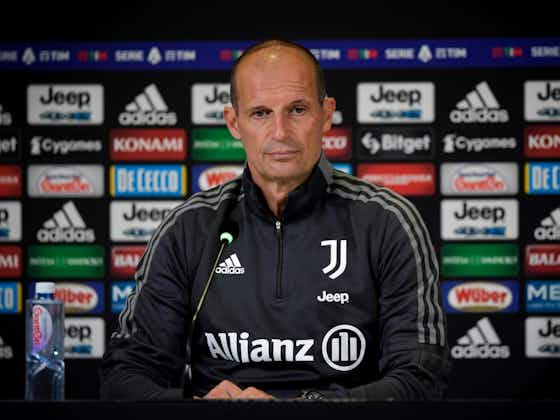 Article image:Allegri: "A must-win match"