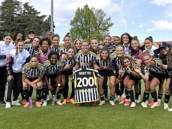Article image:Lisa Boattin reaches 200 Juventus appearances!
