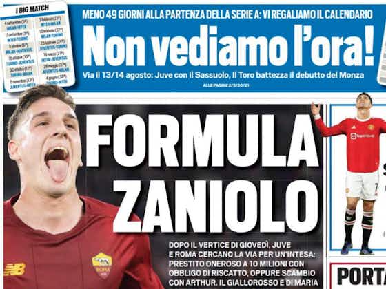 Immagine dell'articolo:Rassegna stampa Juve: prime pagine quotidiani sportivi – 25 giugno 2022
