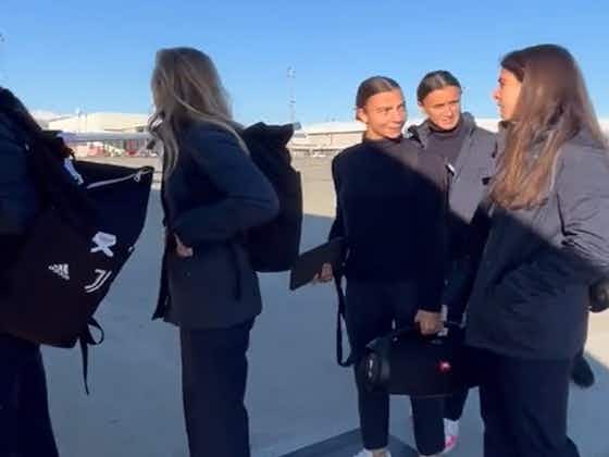 Immagine dell'articolo:Juventus Women, missione Arsenal partita: bianconere in volo – VIDEO
