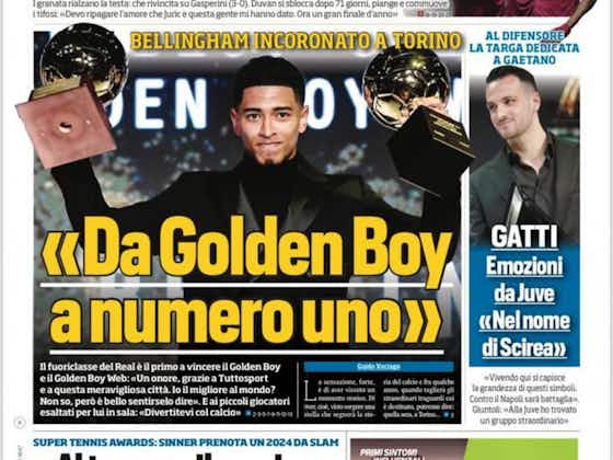 Immagine dell'articolo:Rassegna stampa Juve: prime pagine quotidiani sportivi – 5 dicembre