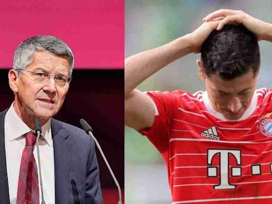 Imagen del artículo:Se complica su salida: el presidente del Bayern, furioso con Lewandowski