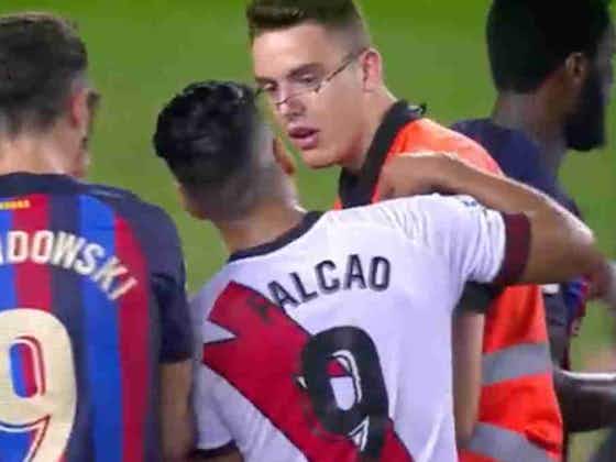 Imagen del artículo:[Video] Falcao y su tierno gesto que involucró a Lewandowski