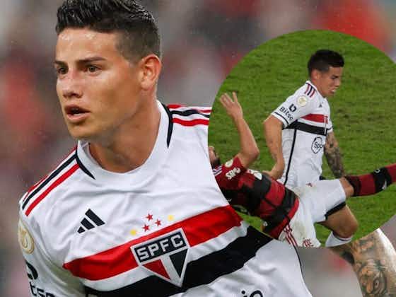 Imagen del artículo:Figura y compañero de James Rodríguez calificó el debut del colombiano en Sao Paulo