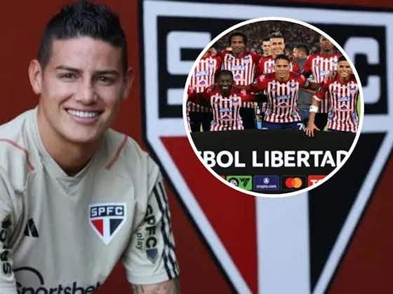 Imagen del artículo:Llegará del Junior de Barranquilla para ser compañero de James Rodríguez en Sao Paulo