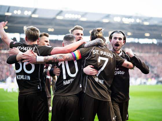 Artikelbild:"Drei wichtige Spiele vor uns": St. Pauli hat Platz Drei sicher