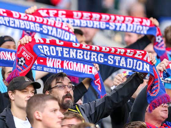 Artikelbild:KFC Uerdingen gegen Meppen wieder vor Zuschauern