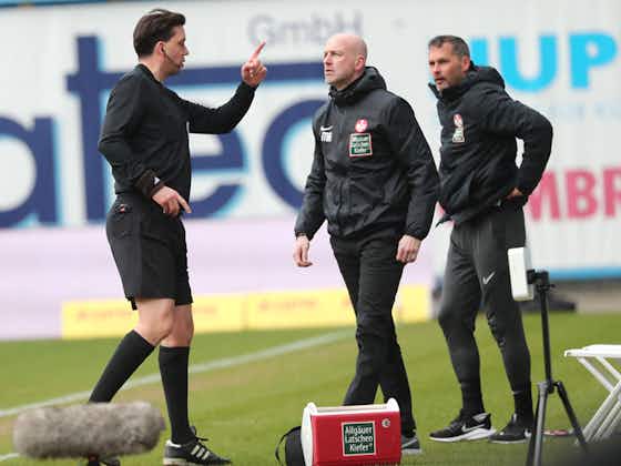 Artikelbild:DFB sperrt FCK-Trainer Marco Antwerpen für ein Spiel