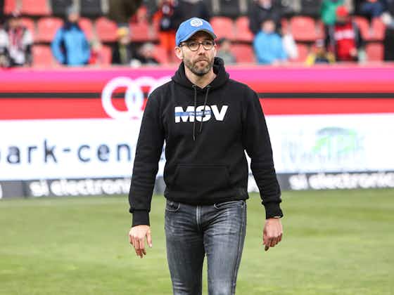 Artikelbild:MSV Duisburg: Trainer Boris Schommers offenbar vor dem Aus