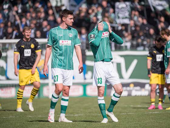 Artikelbild:Erneut nach nur einem Jahr: VfB Lübeck steigt aus der 3. Liga ab