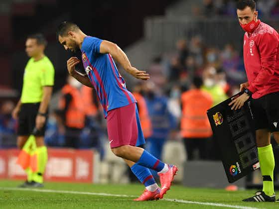 Imagen del artículo:ANALISIS. Así ha sido el debut del Kun Agüero con el Barça