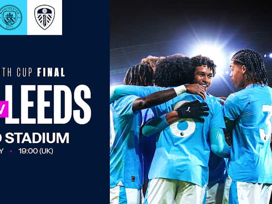 Article image:Etihad Stadium to host City’s FA Youth Cup final against Leeds 
